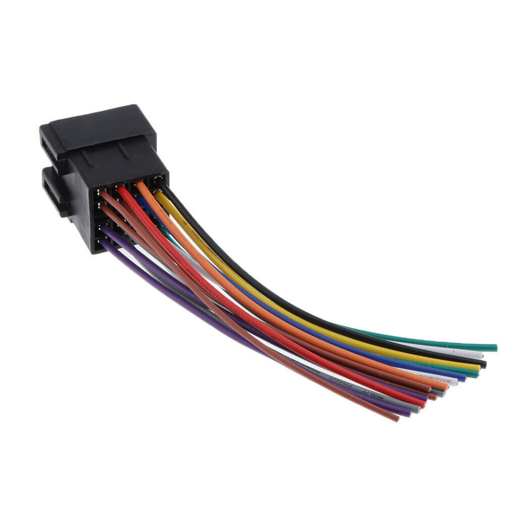Male ISO Bare End Adpater Wire Connector Car Stereo Radio FOR  Beetle