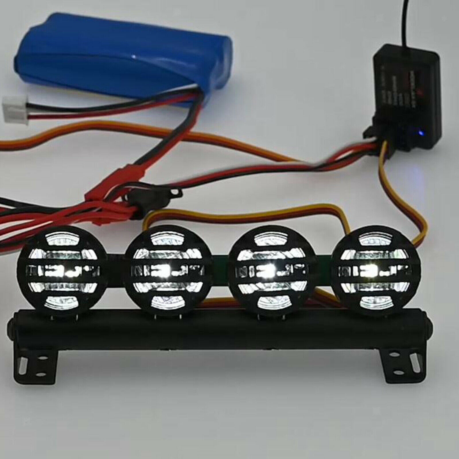 LED Roof Light Lamp for RC Car MN90 MN45 MN99S WPL C14 C24 B-16 D12 Upgardes