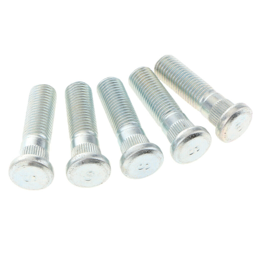 5 Pieces M12*1.5 Serrated Wheel Stud 90113-S84-901 for  Acura Isuzu