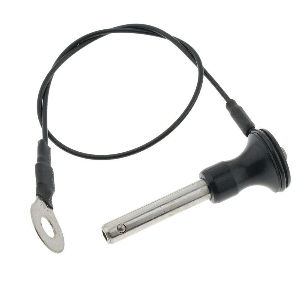 5Pcs Stainless Steel Ball Lock Quick Release Pin Push Button, Dia 8mm 6mm