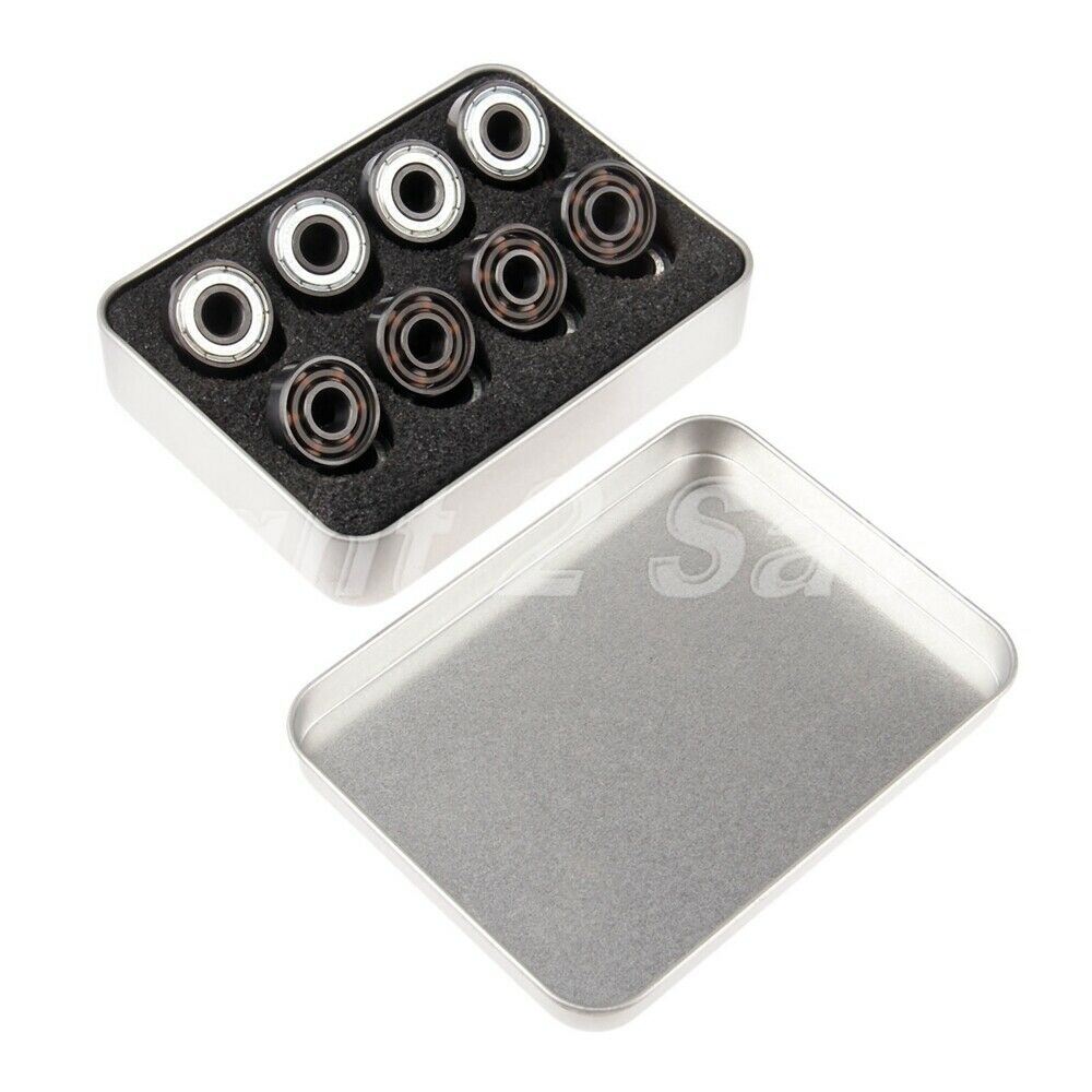 16Pcs Skateboard Skate Ball Roller Inline Ceramic Precision Bearing Accessaires
