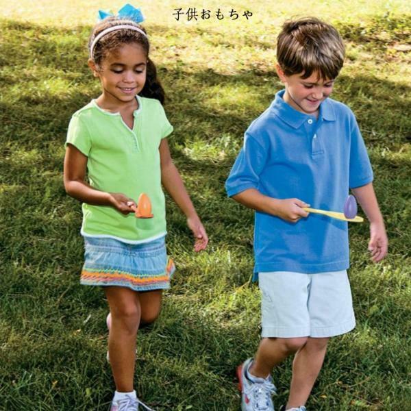 Easter 6 Egg and Spoon Race Game Party Favor for Kids Game Toys Partiee