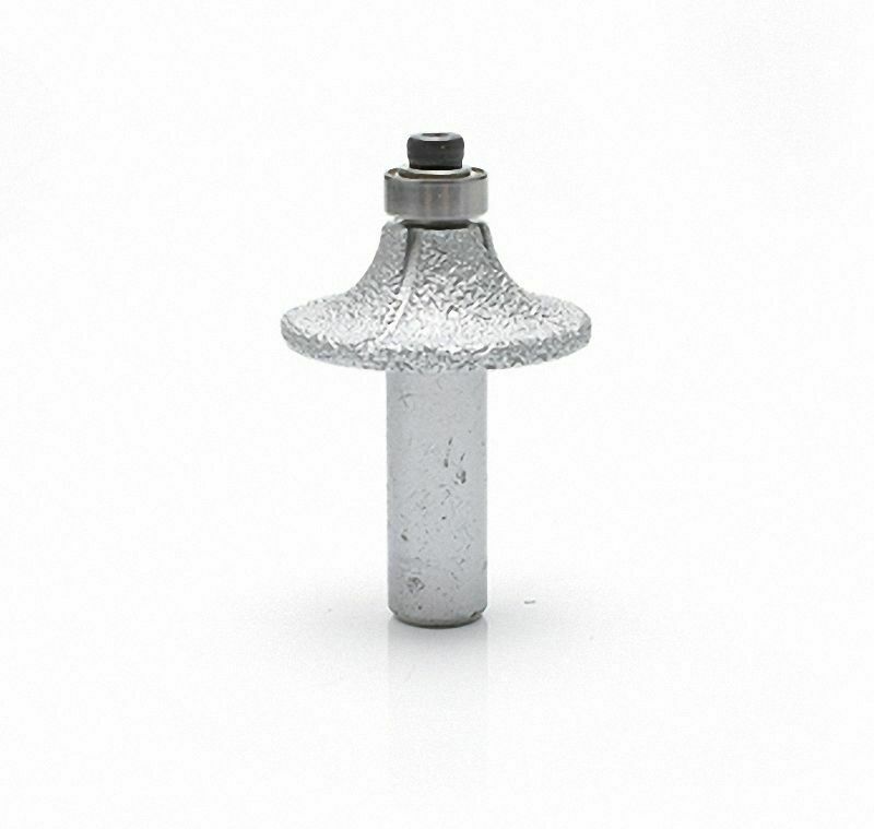 1 of R8 Dia. 31mm Diamond Profile Wheel Router bit Bullnose