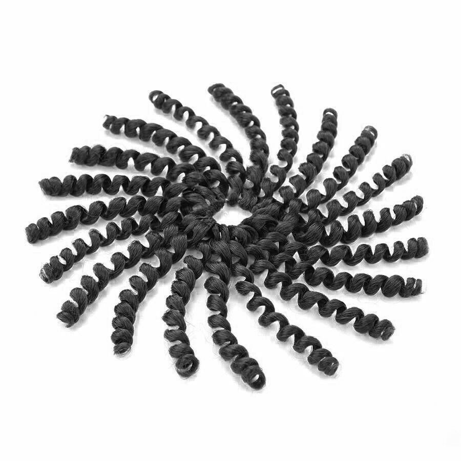3PACK Bounce Wand Curl Jamaican Afro Curly Twist Crochet Braiding Hair Extension