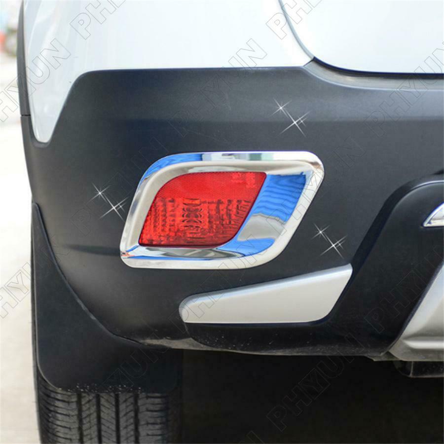 For 2012-2016 Buick Encore Rear Reflector Fog Light Lamp Cover Trim Frames 2Pcs