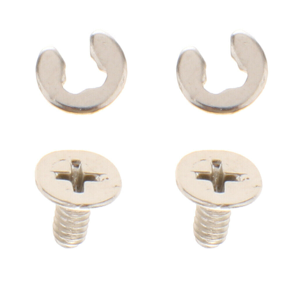 2pack Battery Back Cover Screws Bolt Washer Repair For Nintendo NEW3DS,