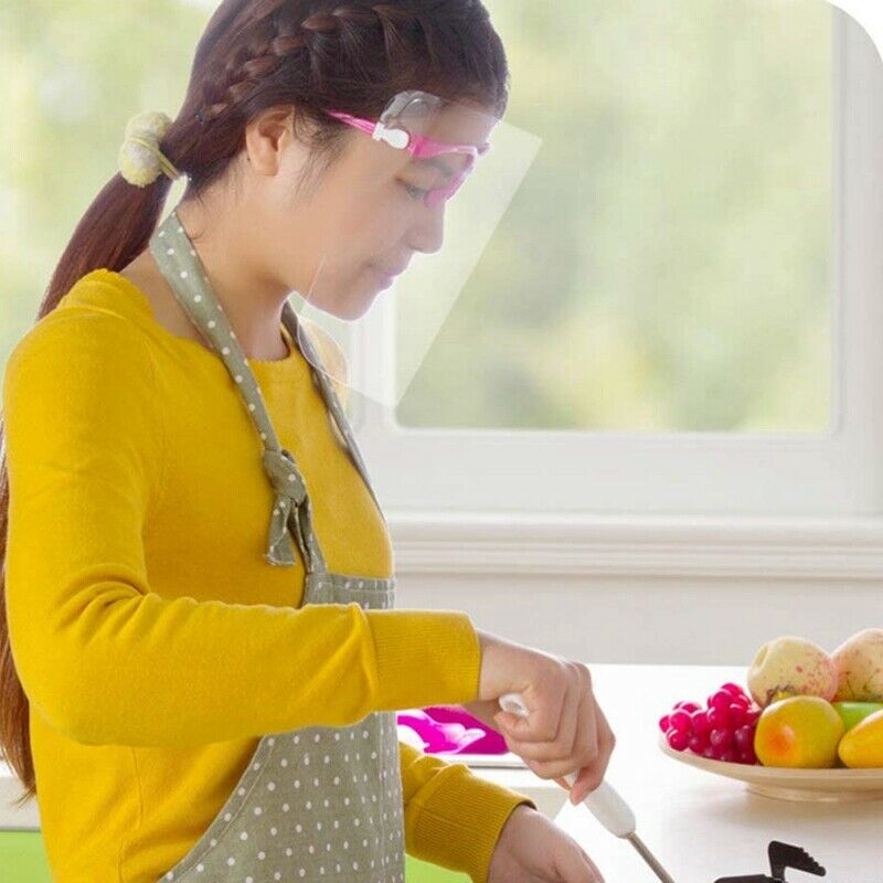 Kitchen Face Shield Full Face Cover Cooking Oil Splash Preventing Anti-Scald SN2