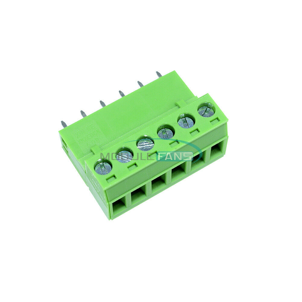5Pcs 5.08mm KF2EDGK KF-6P Right Angle Plug-in Terminal Connector Pitch