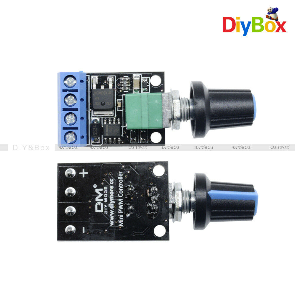 DC 10A 5V-16V PWM Speed Regulation LED Dimming Ultra High Linearity Band Switch
