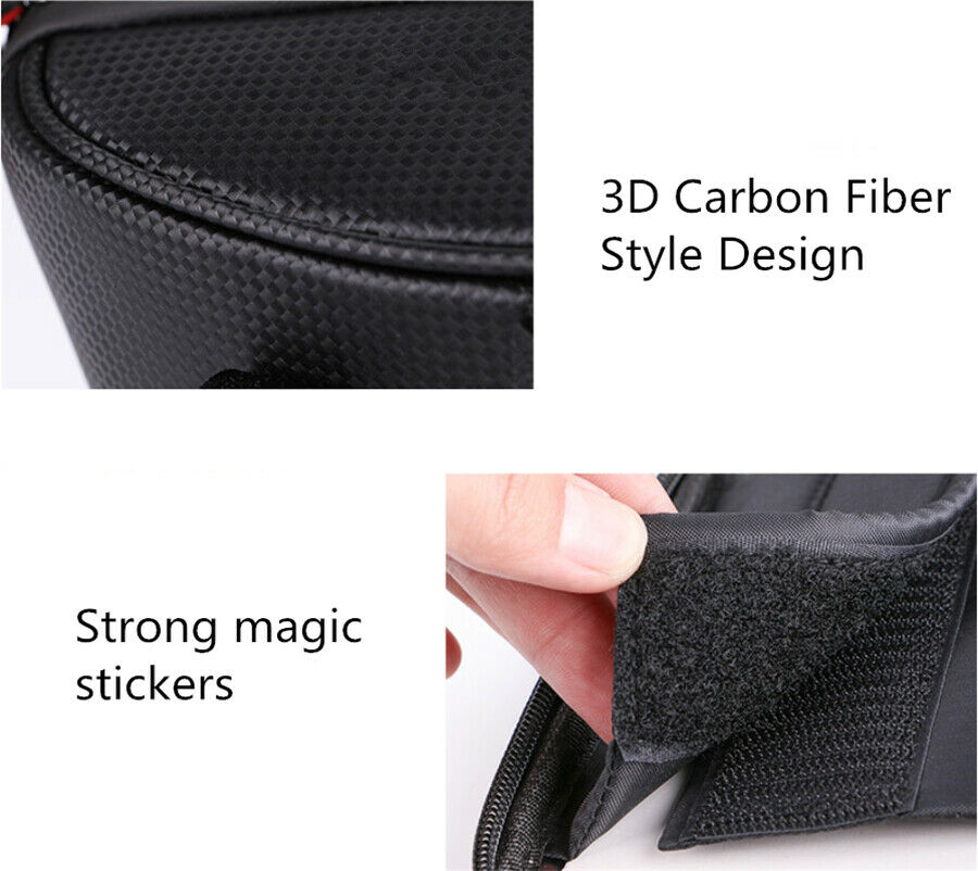 1X Handlebar Waterproof Mobile Phone Charger Bag with Transparent Touch Surface