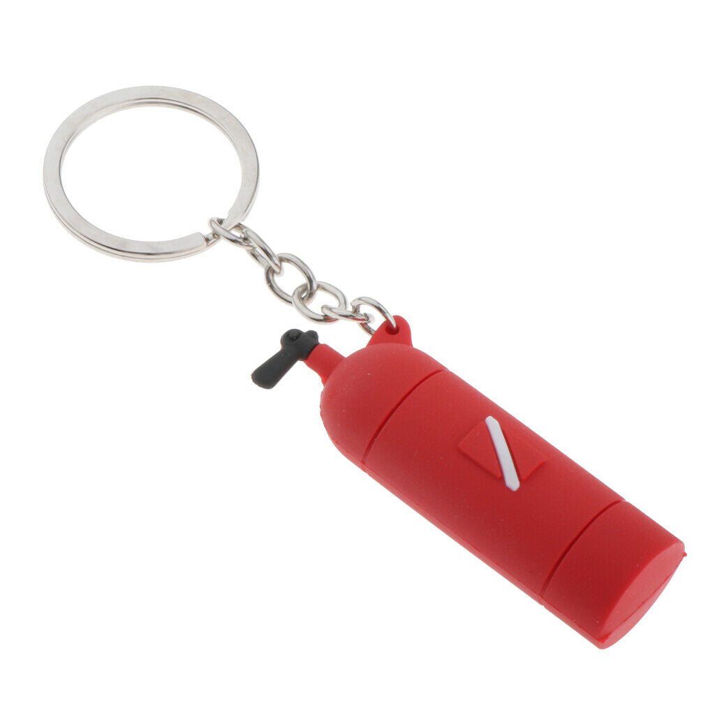 5 Pack Diving Tank Key Chain Keyring Dive Mini Air Cylinder Car Charm Scuba