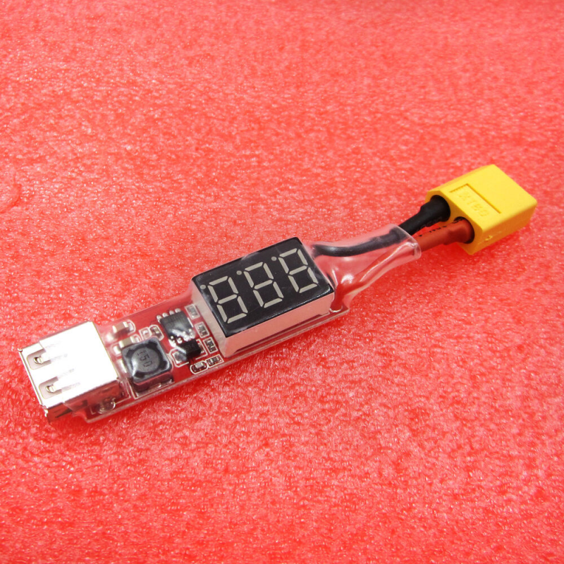 New 5V Charger Converter Lithium Battery T-Plug To Usb Adapter Module