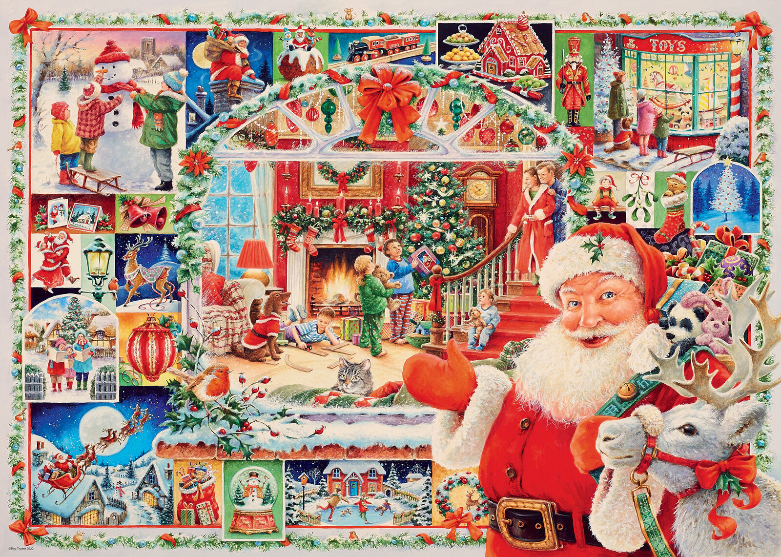 16511 Ravensburger Christmas is Coming! Jigsaw Puzzle 1000pcs Limited Edition