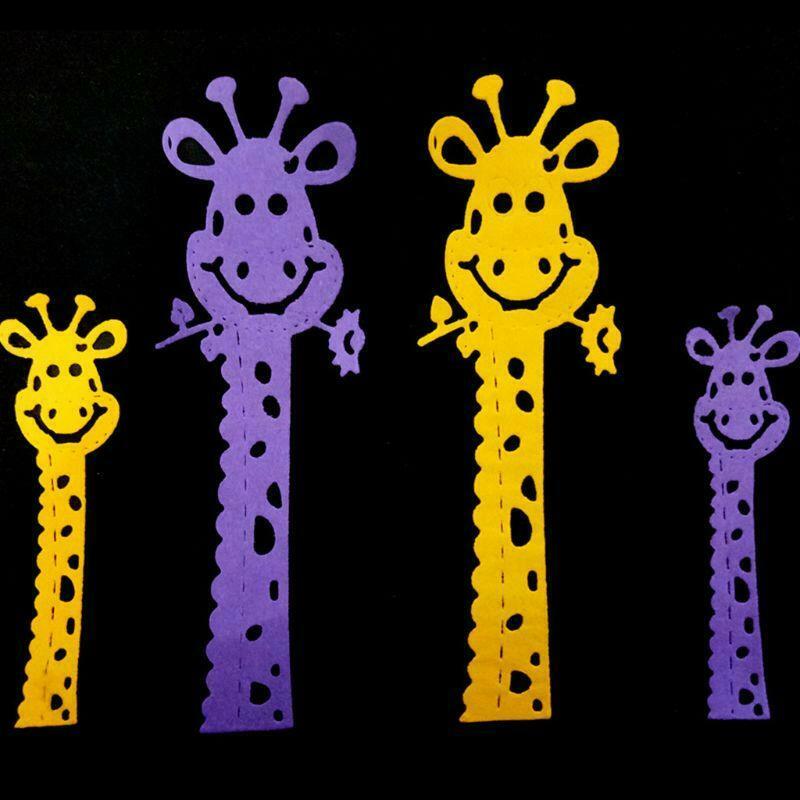 Giraffe Metal Cutting Dies Stencil DIY Scrapbooking Album Stamp Paper Card Decor