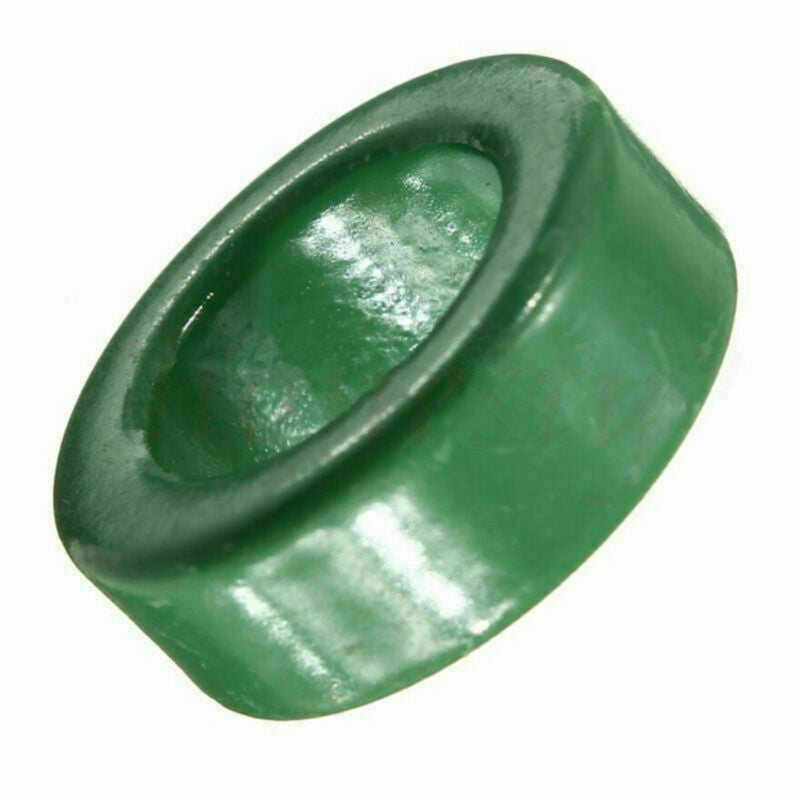 Lots 8pcs 22mm x 14mm x 8mm Green Toroid Ferrite Core for Inductors
