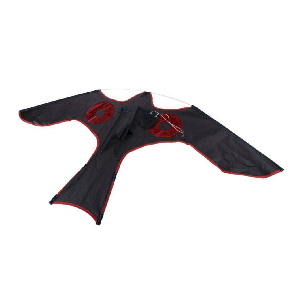 Red Eyes Simulated Hawk Bird Repellent Scarer Kite for Outdoor Professional