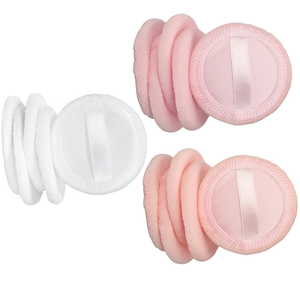 Pack of 15 Round Face Body Powder Puffs Applicator Blender Sponge Puff 2.3''