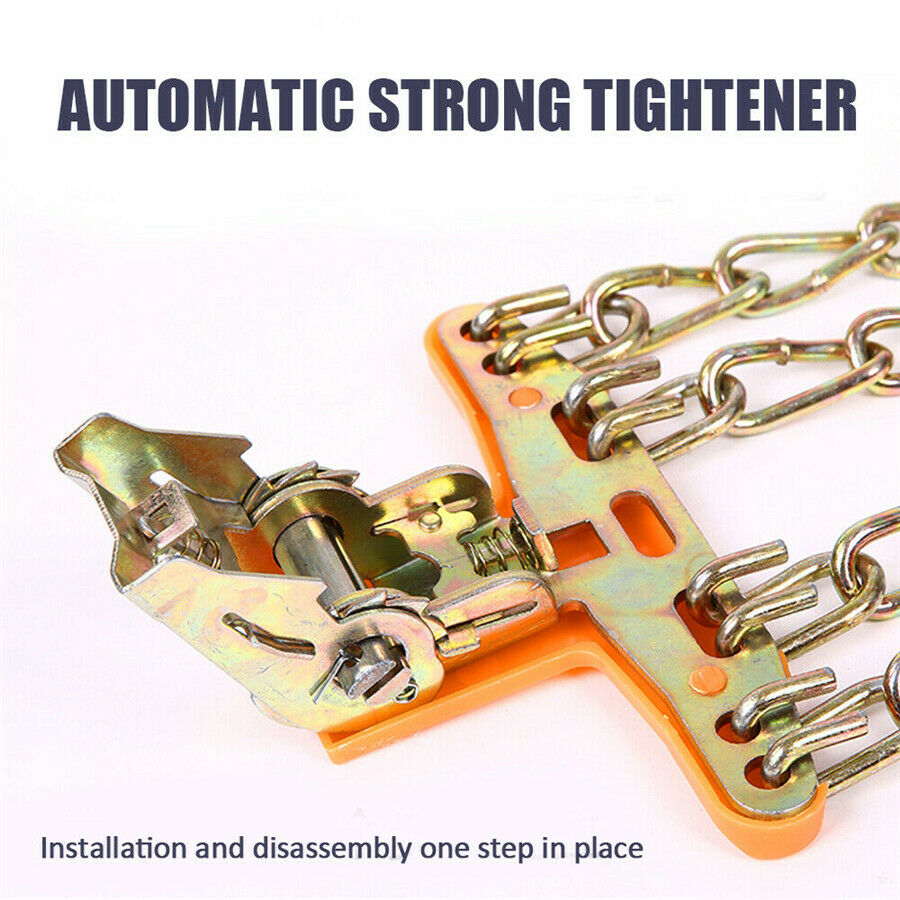 1PCS Snow Chains Car Anti Slip Tire Chains  Belt For Ice Snow Mud Road Unviersal