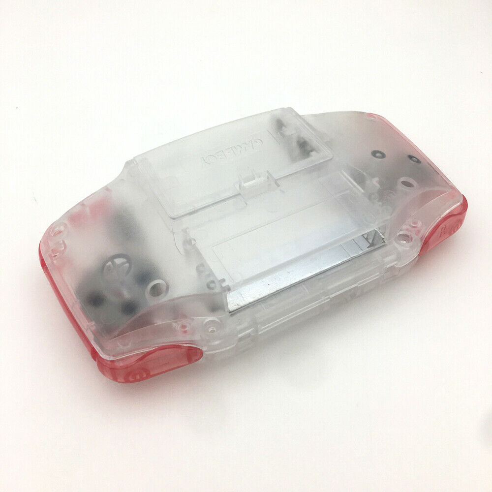 Clear White SUPER MARIO 2 Housing Shell case Cover Kits For Game Boy Advance GBA