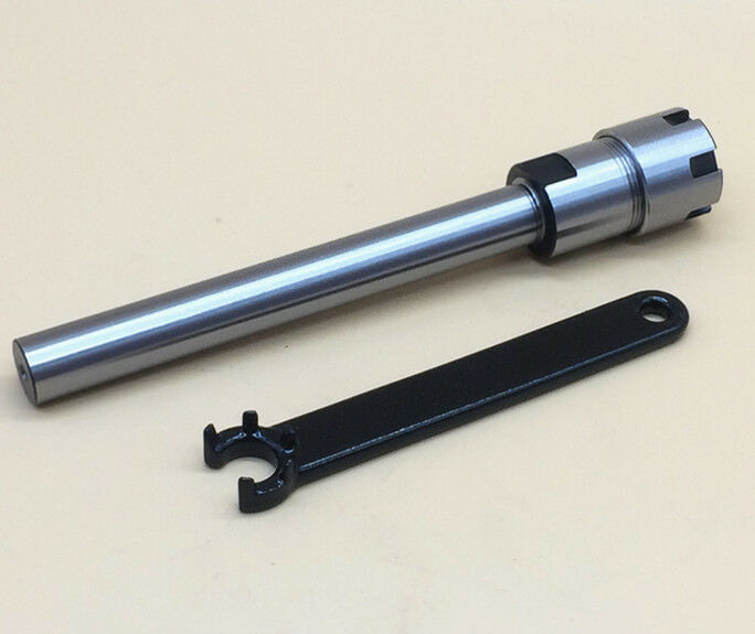 C20 ER11M 150L Collet Chuck Holder Straight Shank + Wrench for CNC Milling