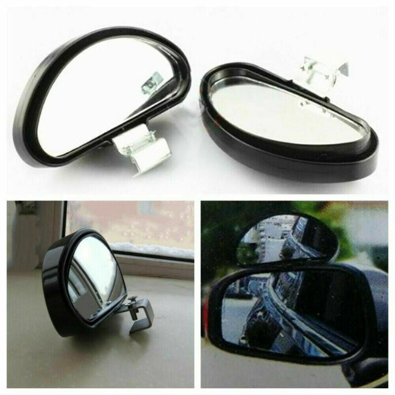 2x Blind Spot Mirror Adjustable Car Driving Instructor Learner Wide Angle AU