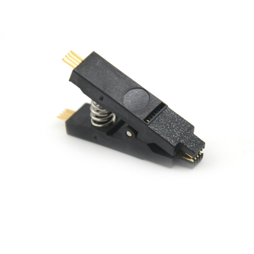 Black Programmer Testing Clip SOP8 Pin SOIC8 DIP8 IC Test Clam.l8