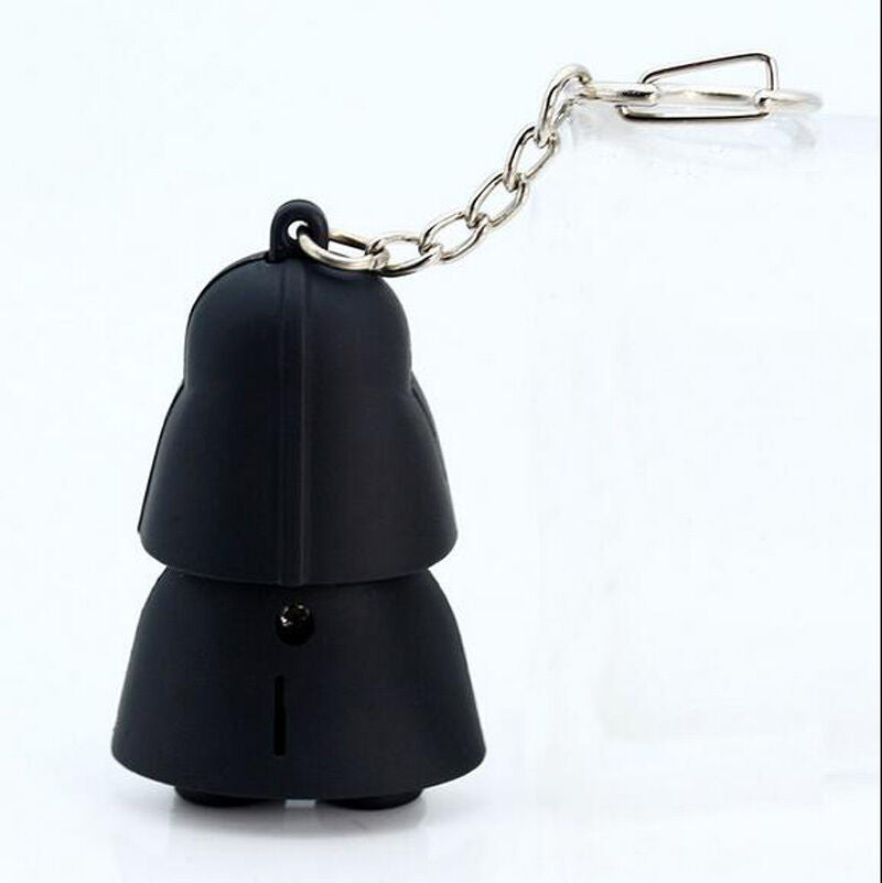 Star Wars Darth Vader Light Up LED With Sound Keyring Keychain Key Chain Gift
