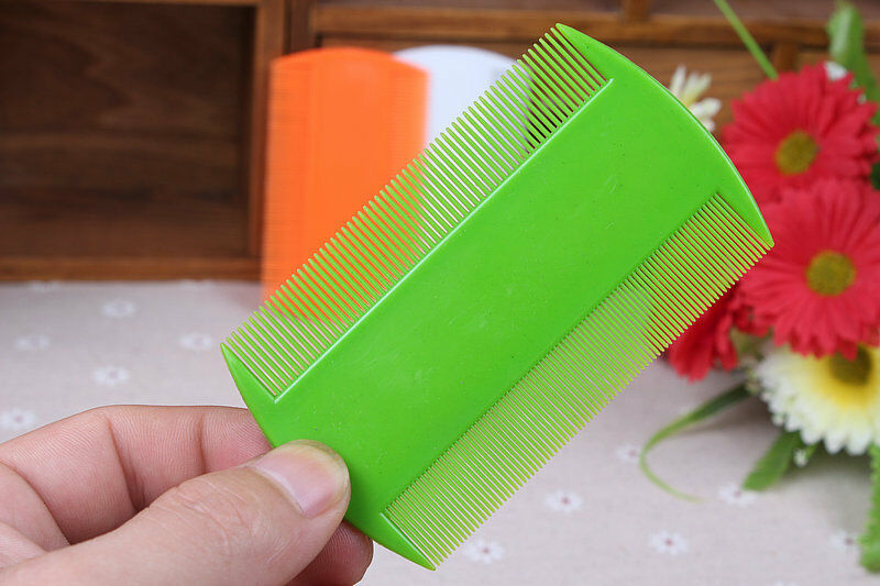 3PCS Double Sided Nit Combs for Head Lice Detection Comb Kids Pet Flea