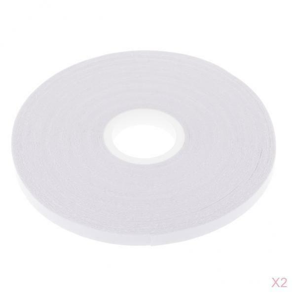 2Pcs Sew Easy Double-sided Transparent Wash-Away Quilters Tape 20 Meters 6mm
