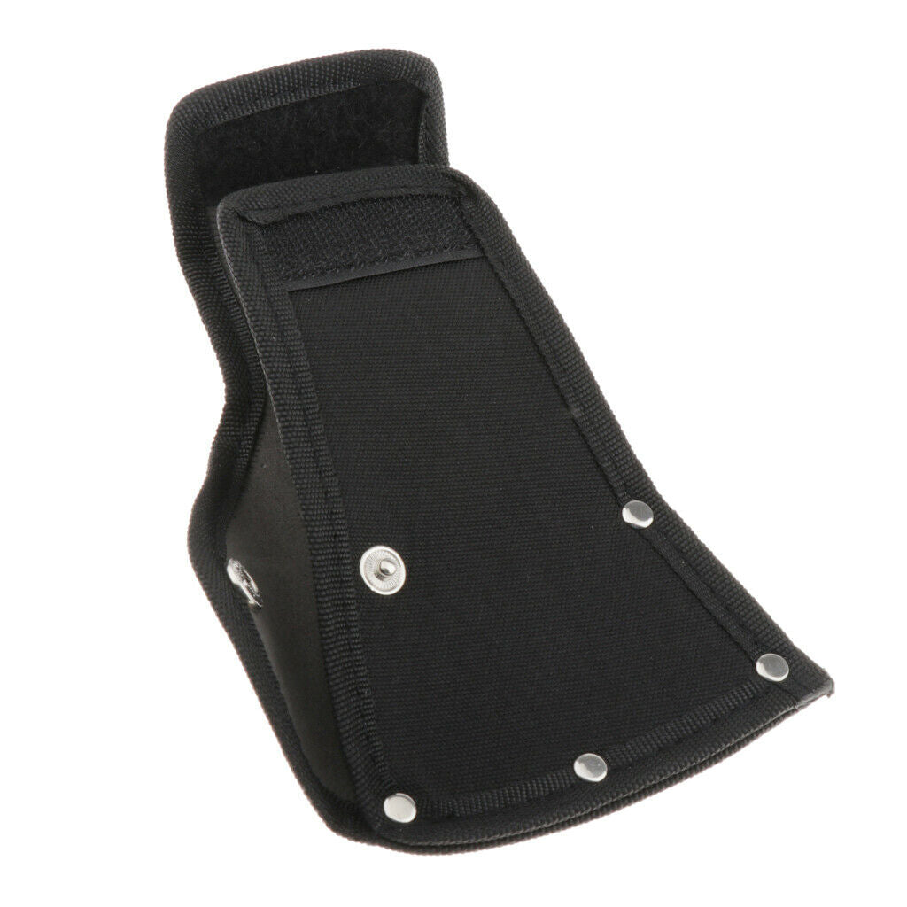 Oxford Cloth Axe Blade Hunting Cover Black for Ax Camping Outdoor 16.5x11cm