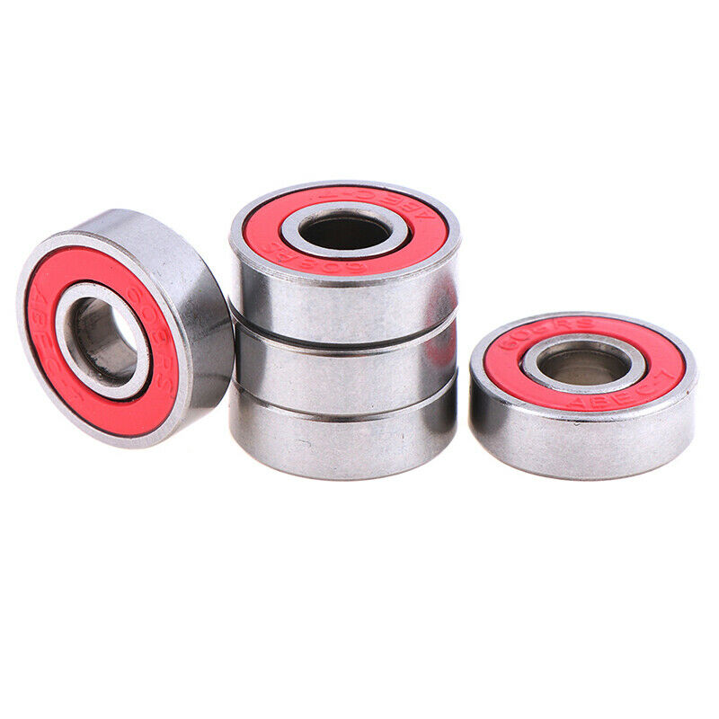 5Pcs Red ABEC-7 608RS Skateboard Roller Sealed Ball Bearings 8x22x7mm PTA.l8