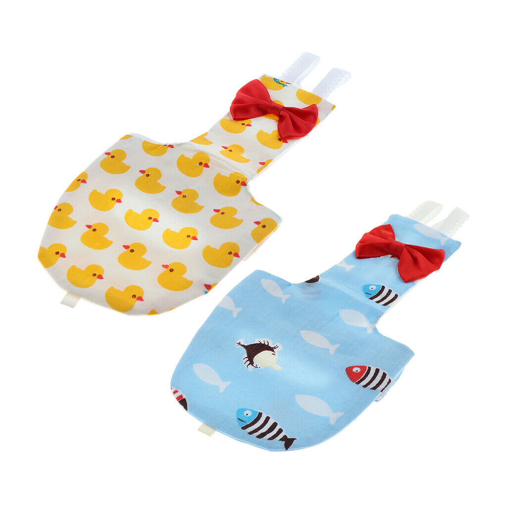 2pcs Exquisite Birds Diapers Parrots Diapers Pets Decoration for Lovebirds