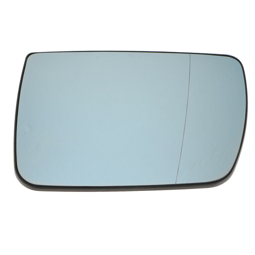 Pair Blue Side Wing Glass Rearview Mirror Heated for BMW E53 1999-2006