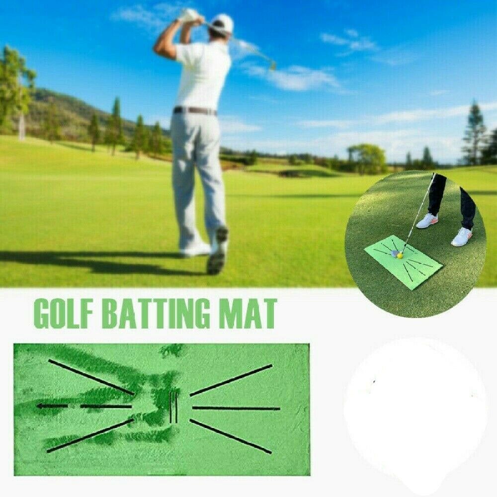 US-Golf Training Mat for Swing Detection Batting Golf Practice Training Aid Game