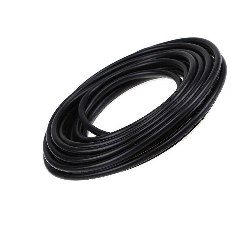 5m/16.4ft Roll Rubber Seal Guard Strip Car Door Edge Side Protector Anti Scratch