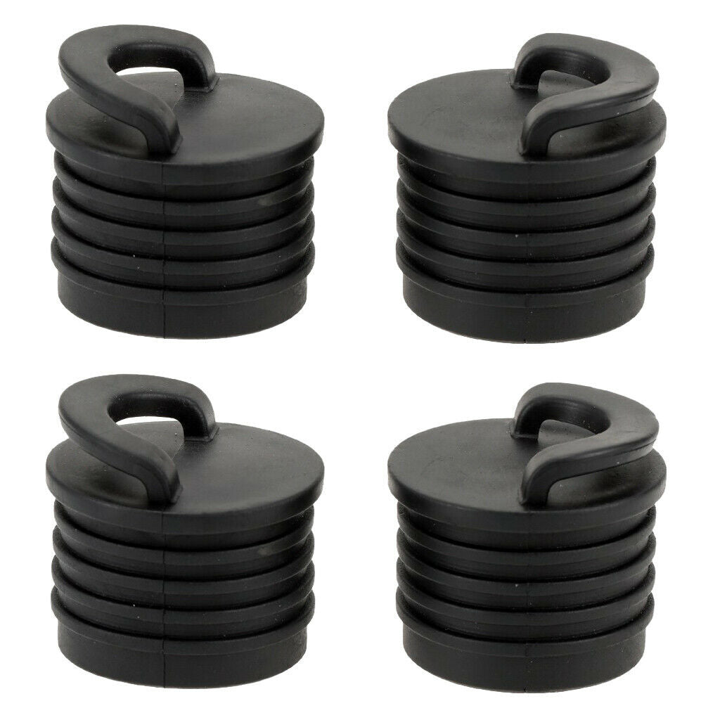 4pcs Kayak Marine Boat Scupper Stopper Bungs Drain Holes Plugs 3.1MM/3.9MM S/L