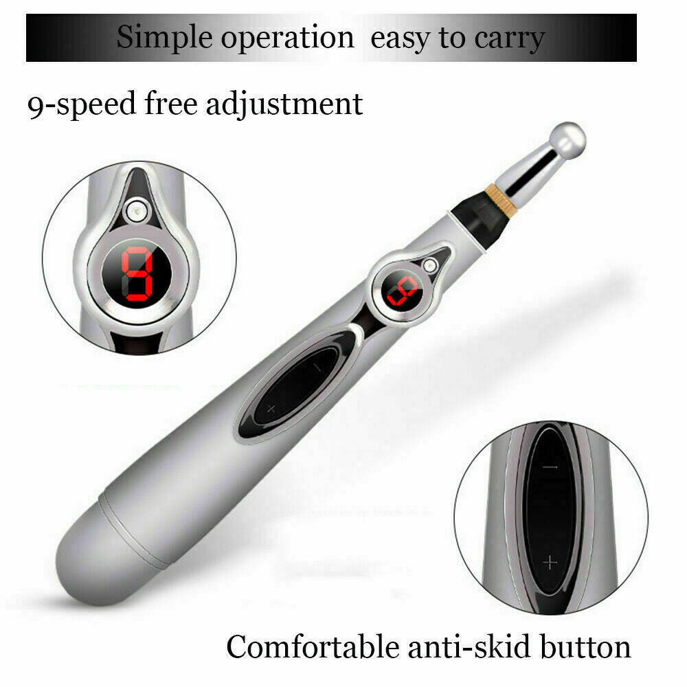3-in-1 Electronic Pulse Analgesia Therapy Pen Body Pain Relief Massager
