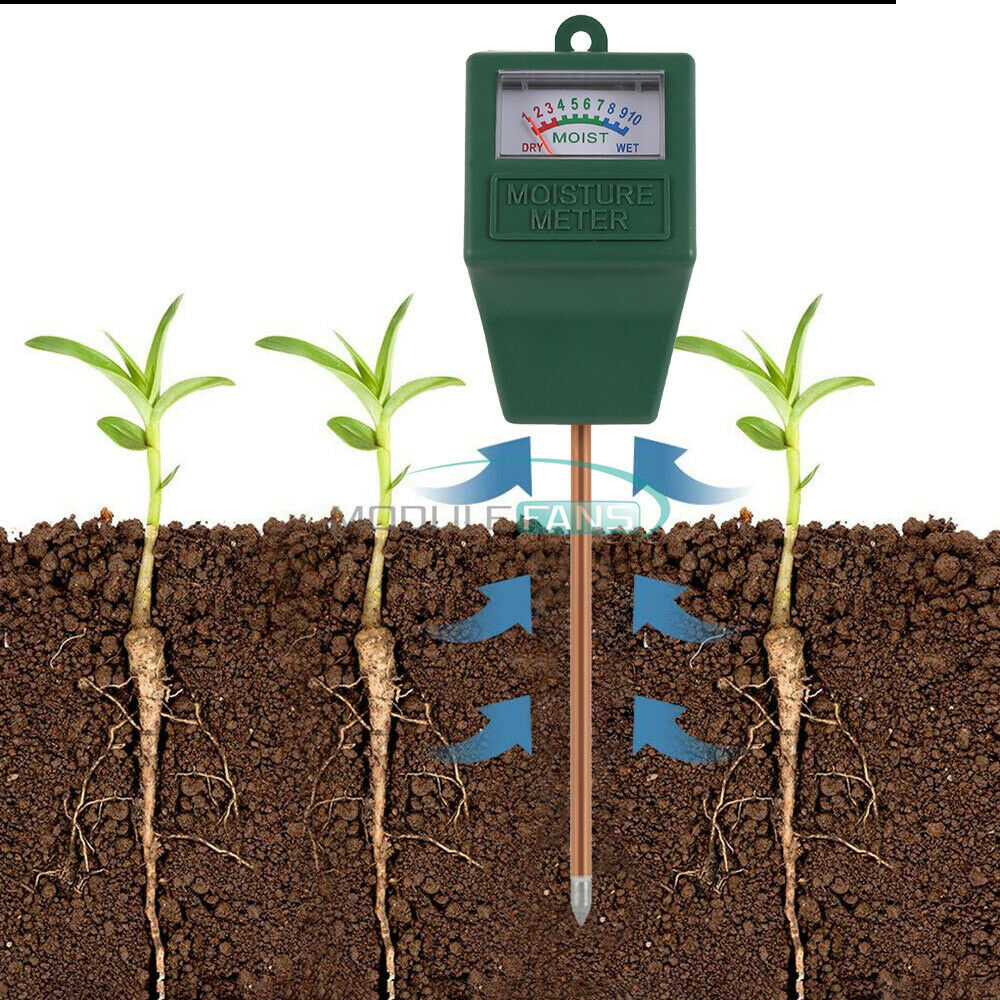 Square Soil Moisture Tester Hygrometer Meter Testing Tool Detector Plant Garden