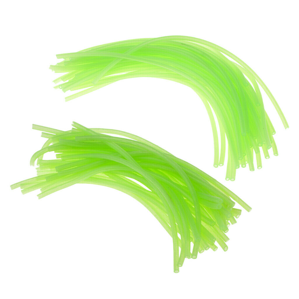 Pack Of 80pcs Luminous Green Glowing Silicone