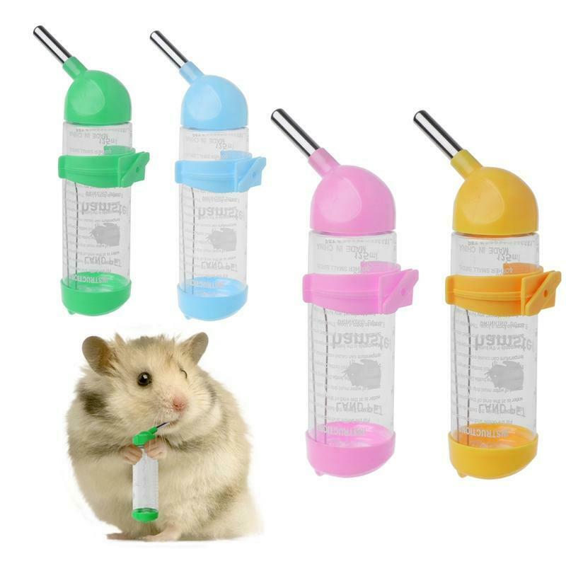 125ml Pet Dog Bird Hamster Hanging Bottle Auto Feeder Rabbit Water Dispenser Hot