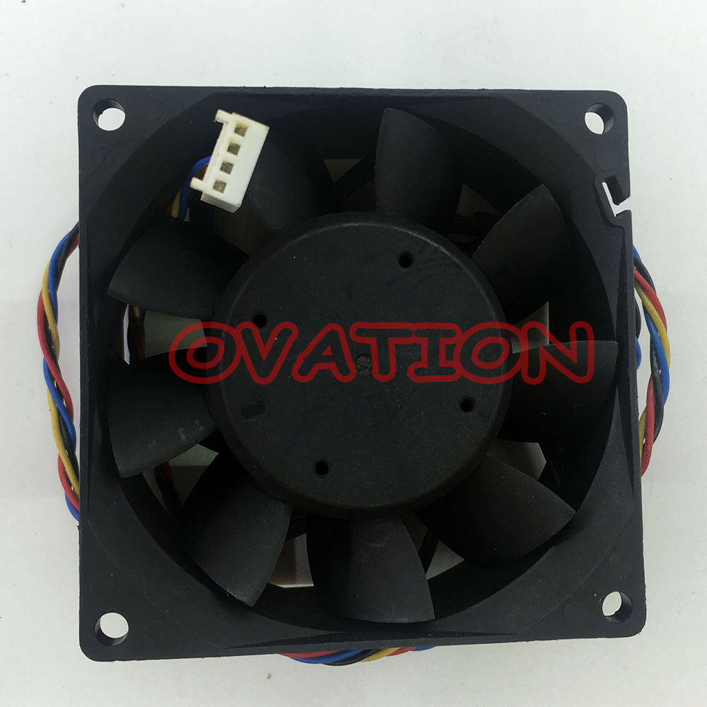 For Supermicro FAN-0111L4 80x38mm9.5K RPM Nidec UltraFlo V80E12BGA5-57 Axial Fan