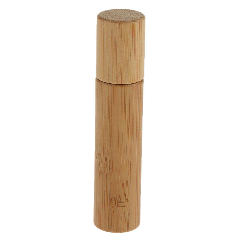 Handmade Natural Bamboo Refillable Perfume Essential Oil Roller Bottles