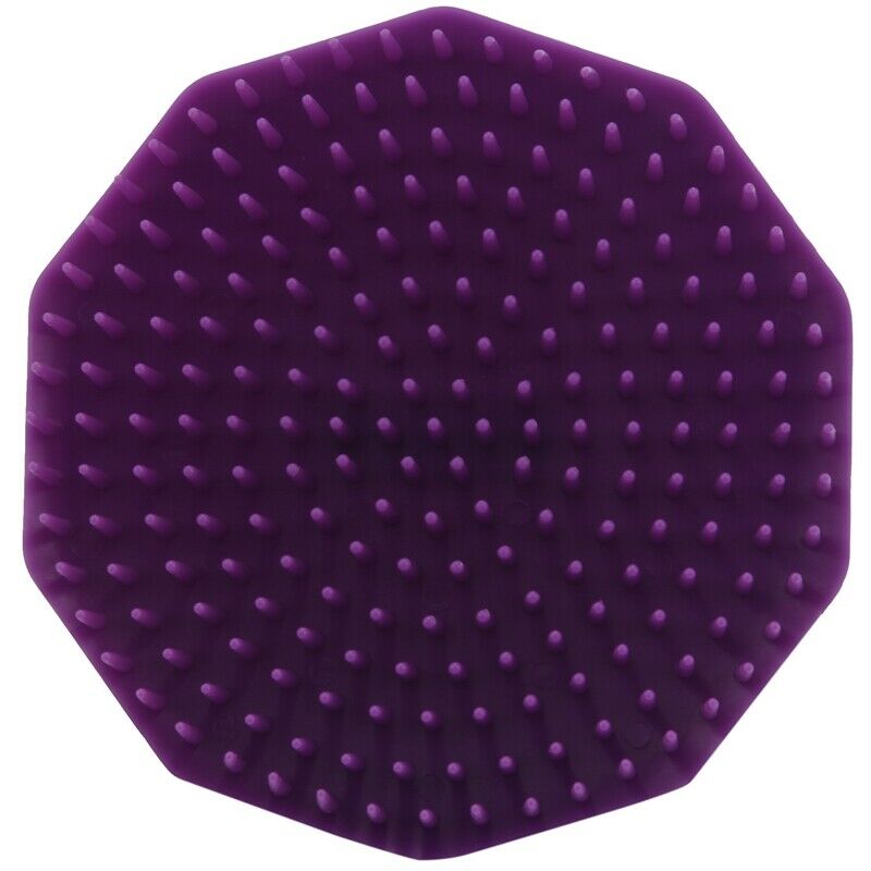 Scalpmaster Shampoo Brush, Purple 1 Count D8N3