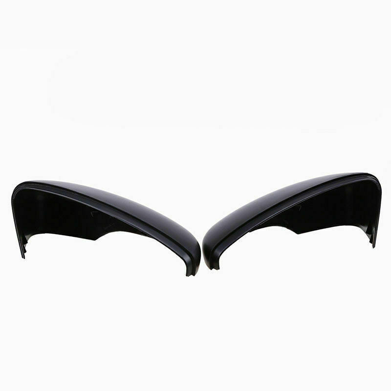 Pair Black Side RearView Mirror Cover Fit For VW Beetle/CC/Eos/Jetta/Passat