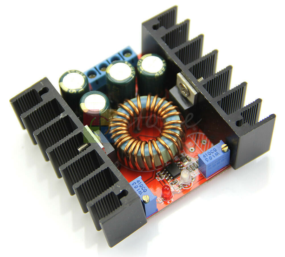 200W 10A CC/CV DC-DC 7-32V 12v to 1-28V 5v Power Buck Converter Step-down Module