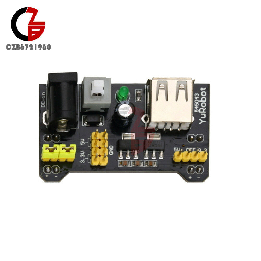 3.3V/5V MB102 Breadboard Power Supply Module For Arduino Board