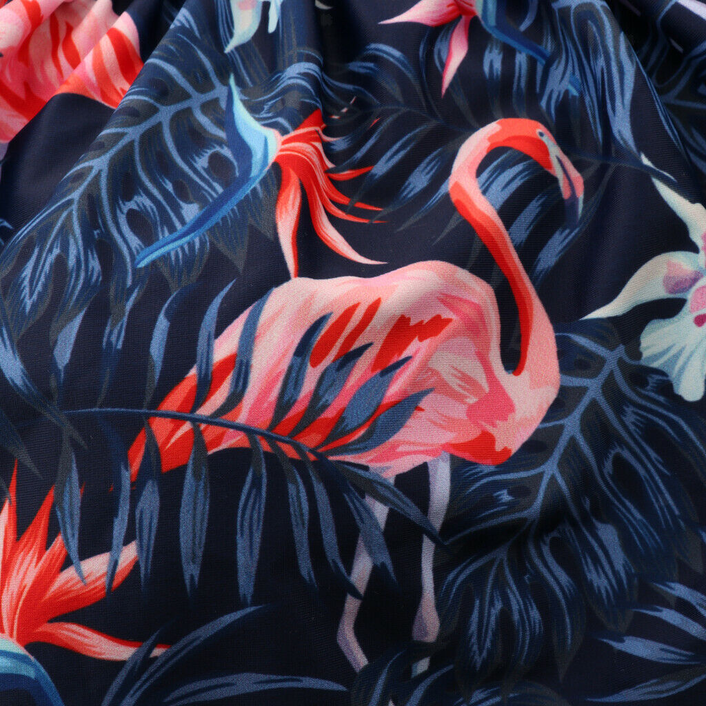 Monokini Swimsuits for Women L Flamingo