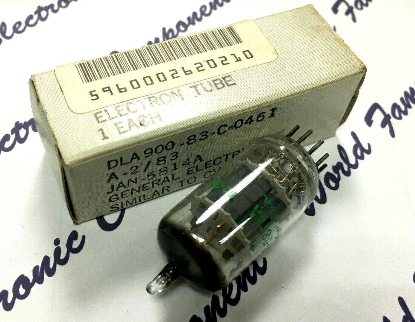 1pcs - GE JAN 5814A Vacuum tube - NOS NIB
