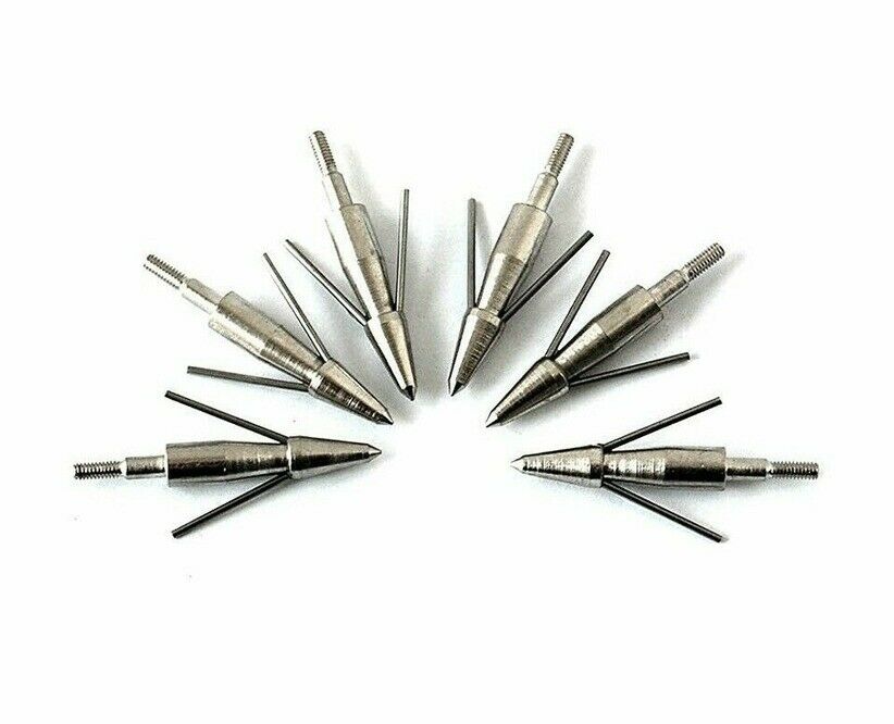 6X 300 Grain Arrow Bow Broadhead Arrowhead Tips Points Archery Hunting Fishings
