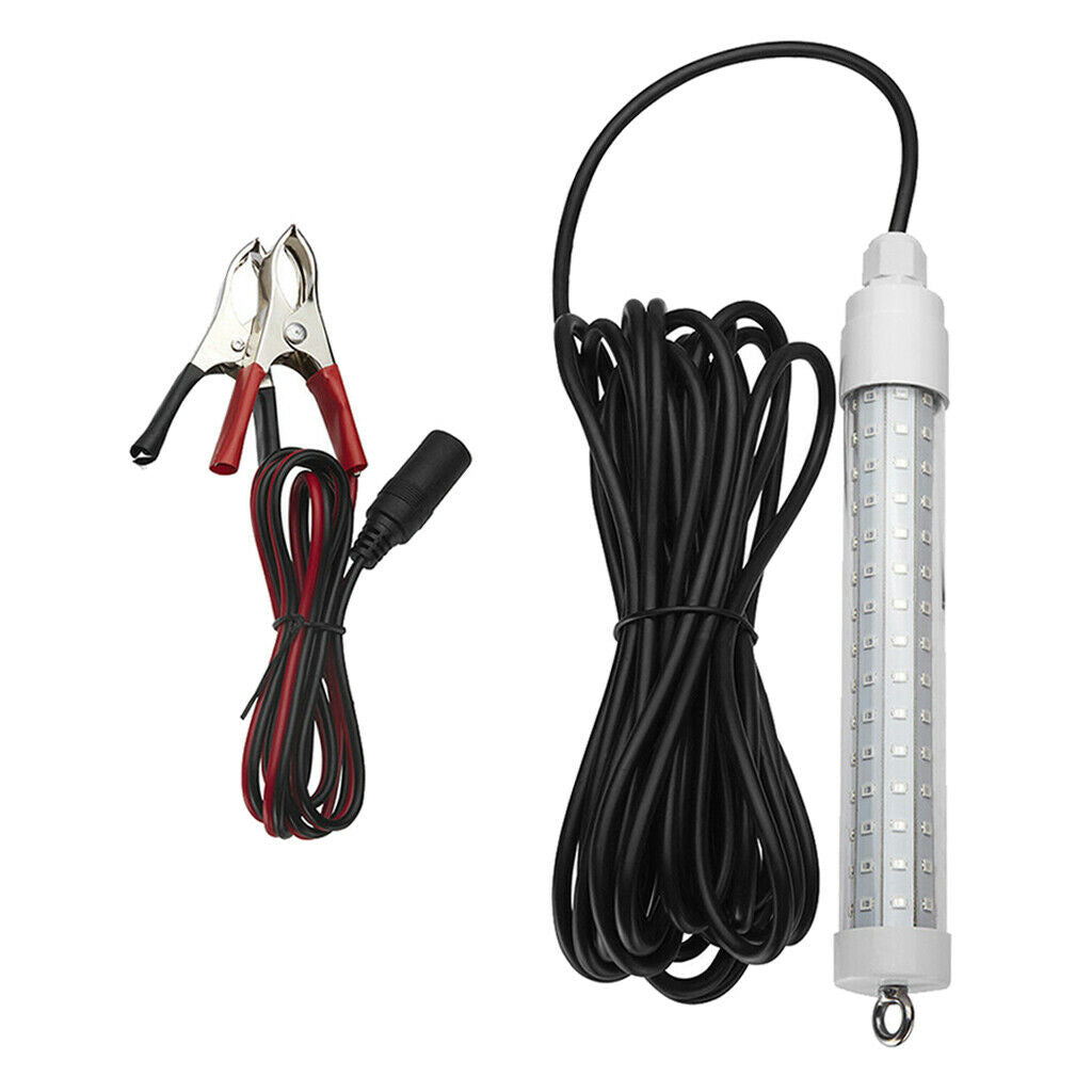 12v-24v 10.5W 120 LED 1000 Lumens IP68 Lure Bait Finder Night Fishing Light